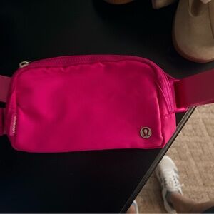 Lululemon Fuchsia Belt Bag